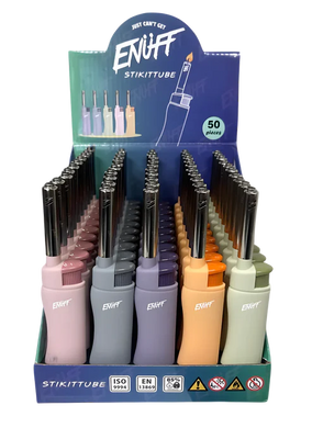Lighter ENUFF Stickittube Windproof Lighters 50pcs
