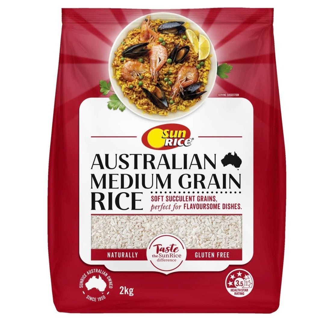 Rice -SunRice Medium 2kg