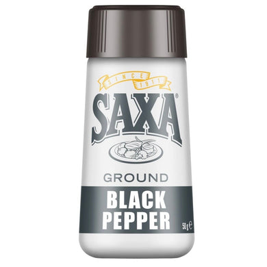 Salt - Saxa Black Pepper 50g