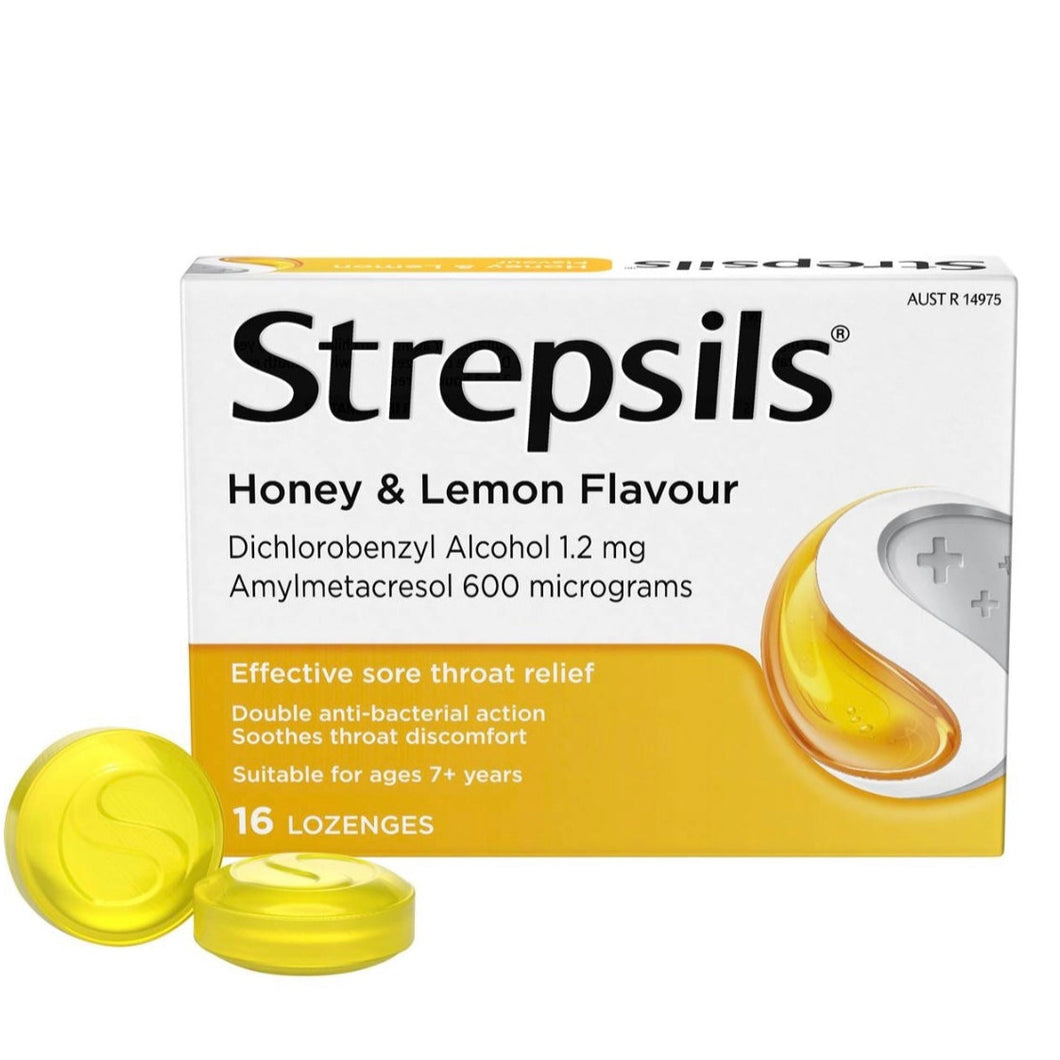 LOZ - Strepsils Honey Lemon 16s