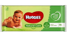 Load image into Gallery viewer, BabW - Huggies Baby Wipes NATURAL CARE