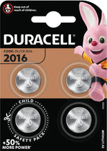 Load image into Gallery viewer, Batt - Duracell Coin Batteries CR 2016, 2025, 2032 2/4/6pcks