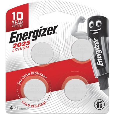 Batt - Energizer Batteries 2025 4pk