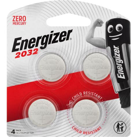 Batt - Energizer Batteries 2032 4pk