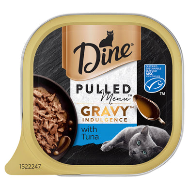 CatF - Dine C.Food Pulled menu Gravy with tuna 85g