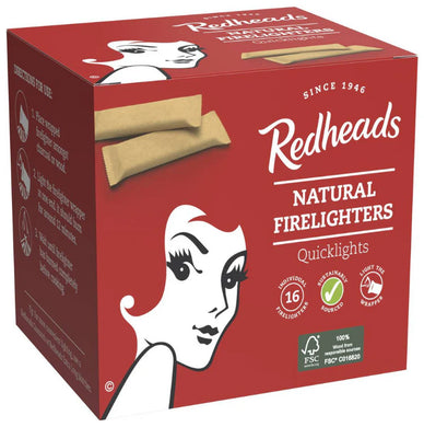 Redheads Firelighters 16 Wrapped