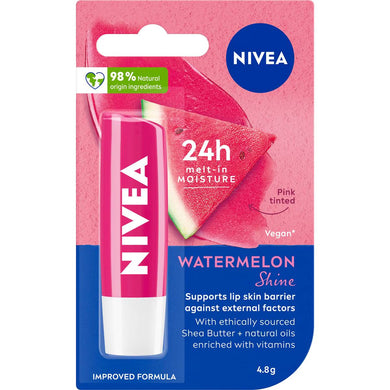 LIP - Nivea lip balm 4.8g Watermelon