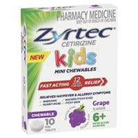 Zyrtec  Kids 10s Tab