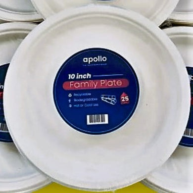 Paper Plates 23cm (10”) 25pcs