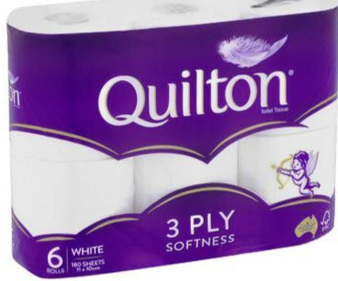 ToiP- Toilet Paper Quilton 6Roll pack x 10packs