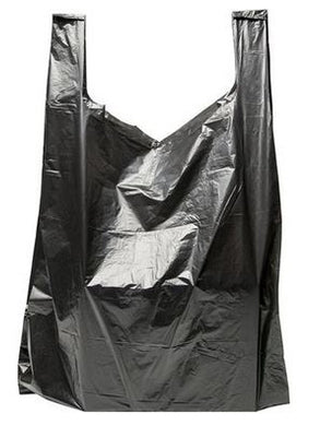 Shop Bags Black Reusable Carry Bags