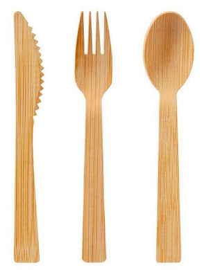 Cutl - Disposable Bamboo Cutlery 170mm