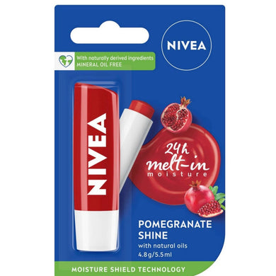 Nivea lip balm 4.8g pomegranate