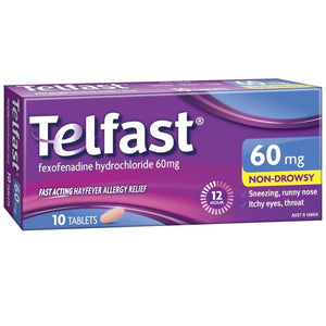 MedT - Telfast 60mg 10 tab blue