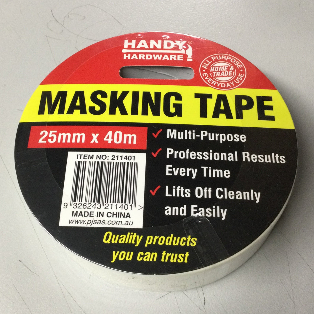 Masking Tape 25mm x 40m