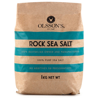 Salt - Olsson's Rock Salt 1kg