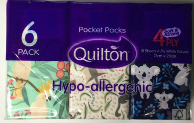 PapT - Pocket Tissues 6x10 4Ply Quilton