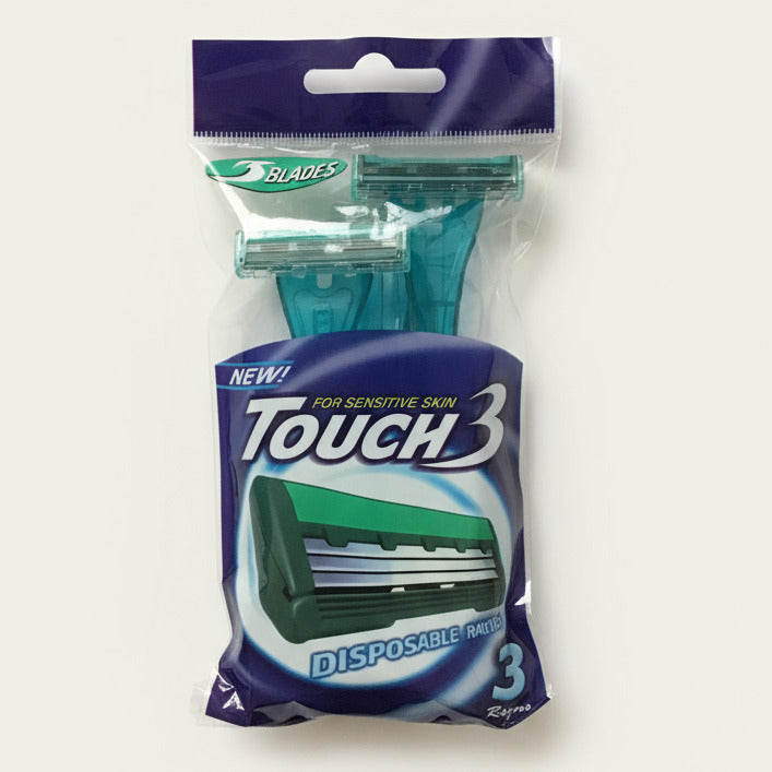 Touch3 Razor Disposable 3pk