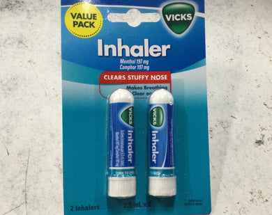 MedS - Vicks Inhaler Twin Pack