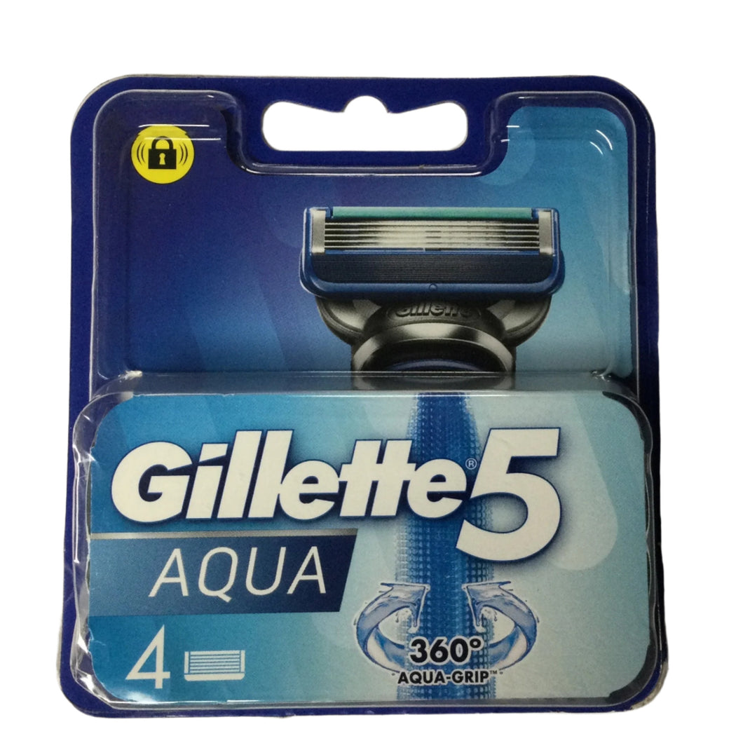 Gillette Aqua5 4 Cartridges