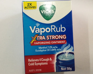 MedS - Vicks VapoRub Xtra Strong 50g