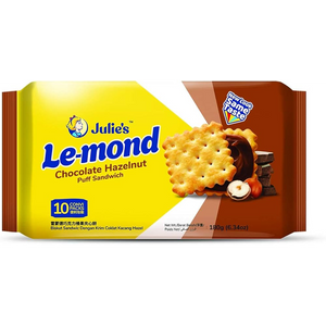 Julie's Chocolate Hazelnut Puff Sandwich 180g