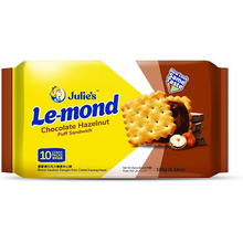 Load image into Gallery viewer, Julie&#39;s Chocolate Hazelnut Puff Sandwich 180g