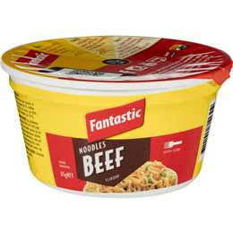 Fantastic Bowl Noodle Beef 85g x 12pcs Beef