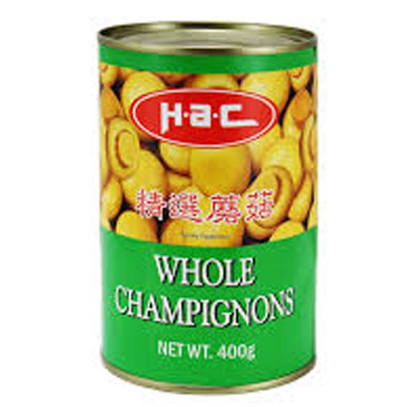 CanV -Mushrooms HAC Champ 400g Whole