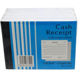 Receipt Book Carbonless small