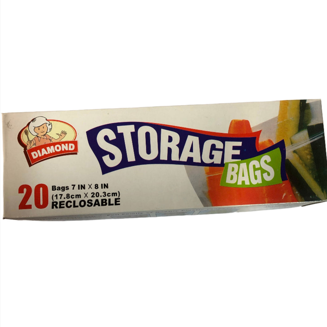 BagS - Daimond  Storage Bags 20s reclose