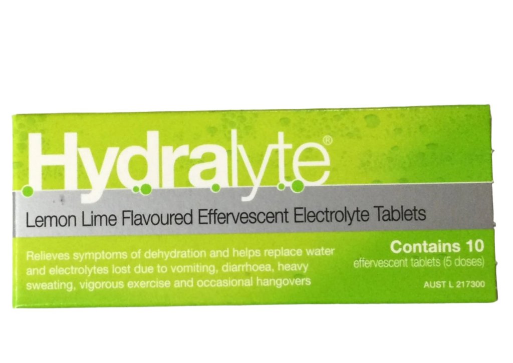 Vit - Hydralyte Electrolyte 10 Tablets Lemon Lime Flavour