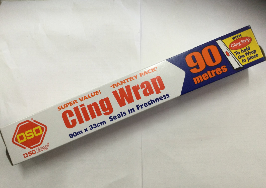 ClWr - Plastic  Wrap 90m x 33cm