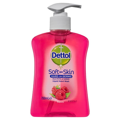 Dettol Hand Wash 250ml Raspberry