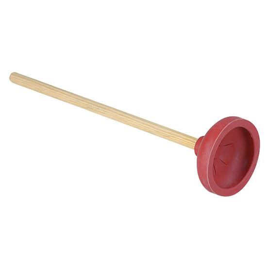 Toilet Plunger & Handle large