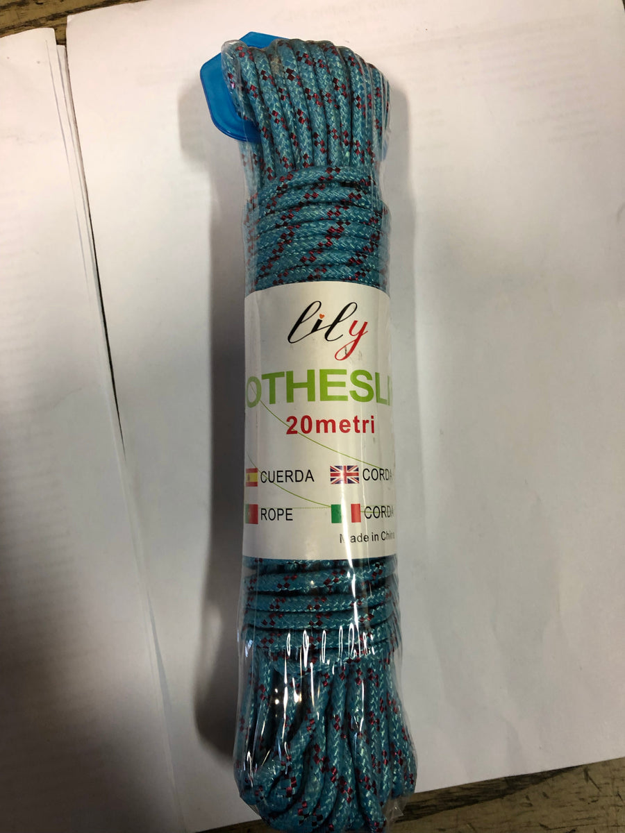 Laun - Clothesline Rope 4mm x 20m – Fastlink Wholesale