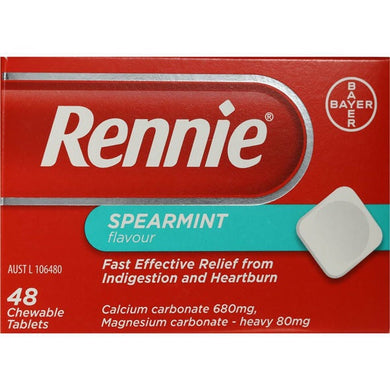 MedT - Rennie 48s chew tablets spearmint