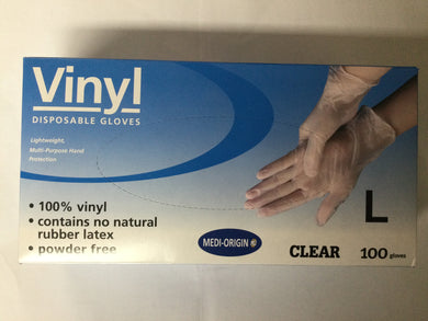 Glov - Gloves Vinyl 100 Clear