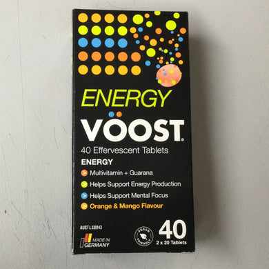 VIT - Voost Energy 40 Tabs Orange Mango