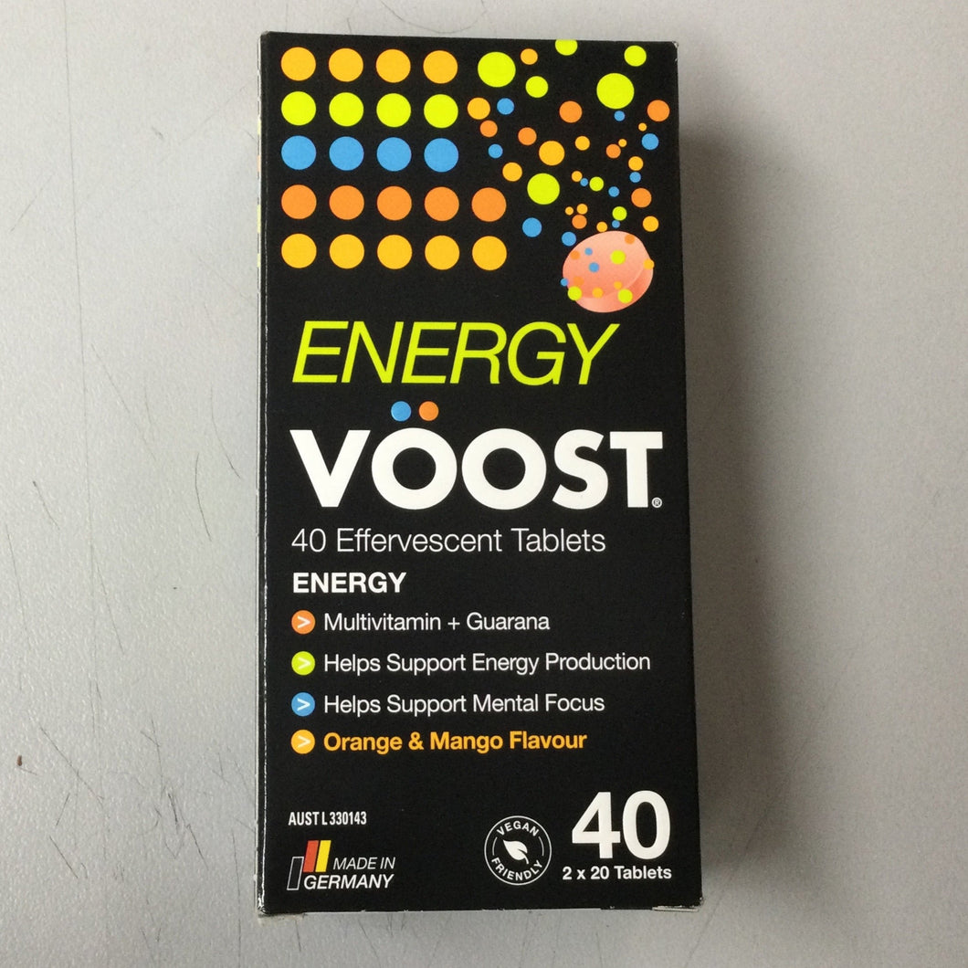 VIT - Voost Energy 40 Tabs Orange Mango