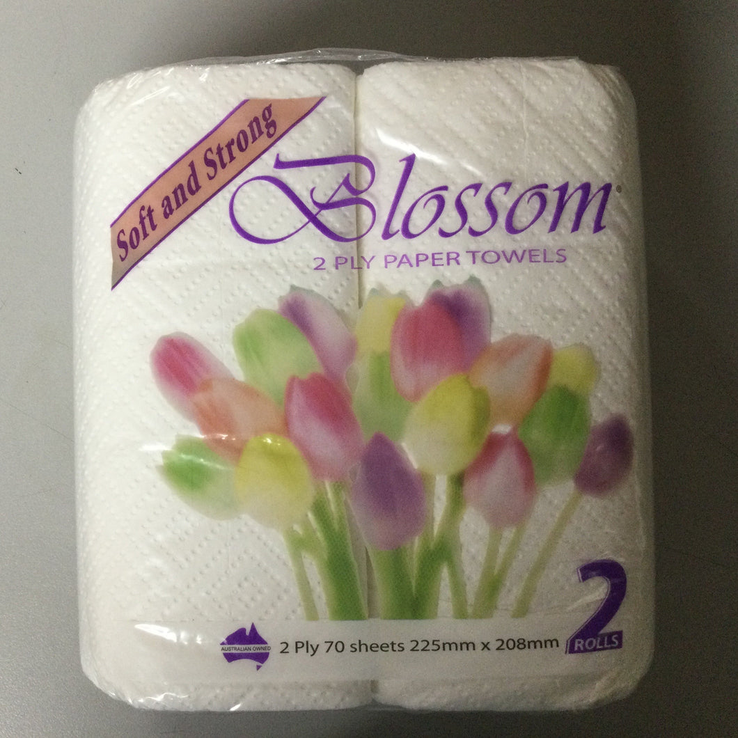 PaTo - Blossom Paper Towells 2x70sheet 2ply