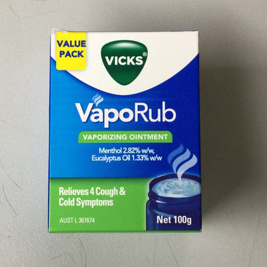 MedS - Vicks VapoRub Ointment 100g